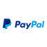 Tento obrázok zobrazuje logo PayPal v modrej a tyrkysovej s názvom.