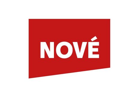  Logo NOVÉ v červenom boxe s bielymi písmenami 